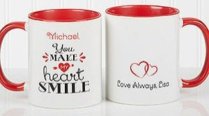 11 oz Color block mugs