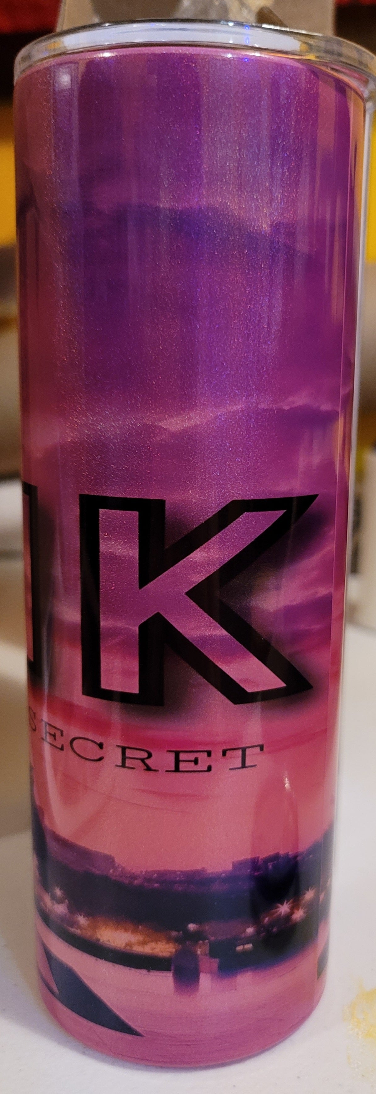 20 oz PINK tumbler