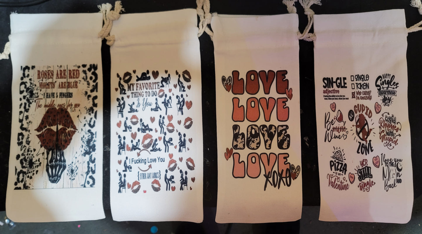 Wine bags (canvas material)