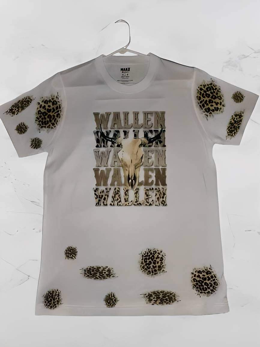 Wallen cheetah tee