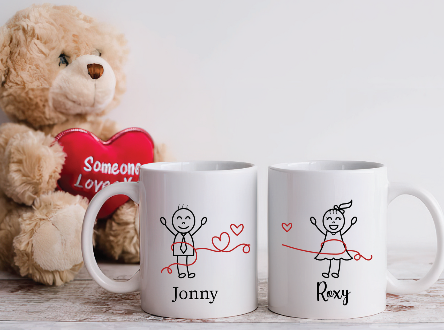11 oz Color block mugs