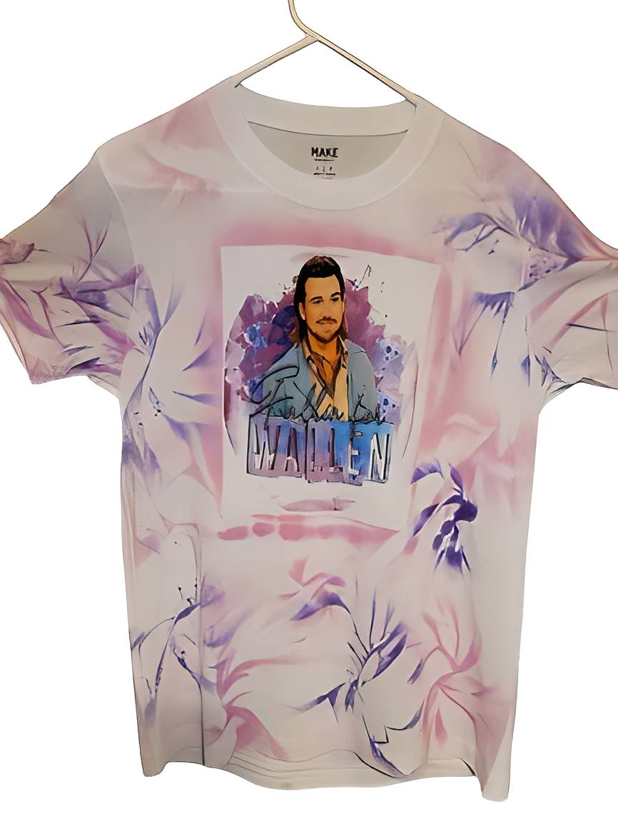 Wallen tye dye tee